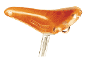 Brooks leather saddle